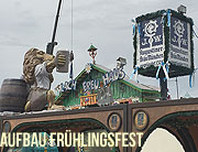 Aufbau Frühlingsfest München 2018 - Impressionen 15.04.2018 (Foto. Martin Schmitz)